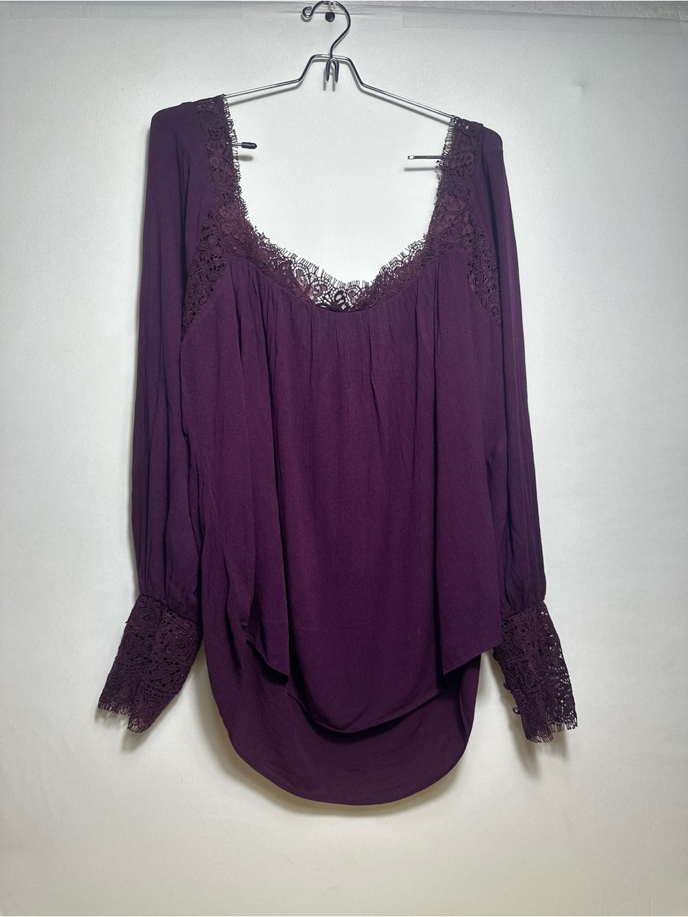 ✨ Free People "Flutter By" Boho Peasant Top